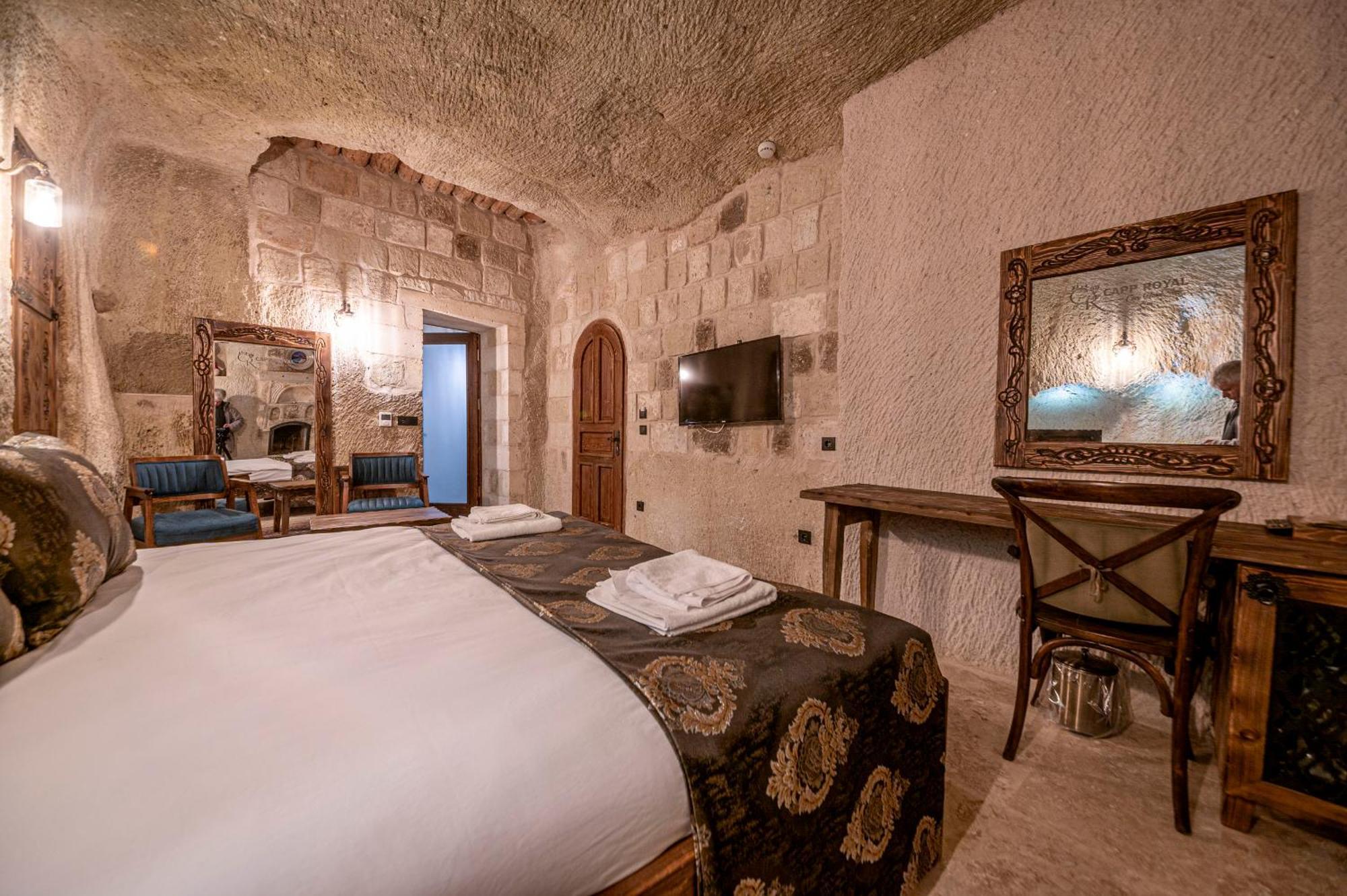 Capp Royal Cave Hotel Ürgüp Exterior foto
